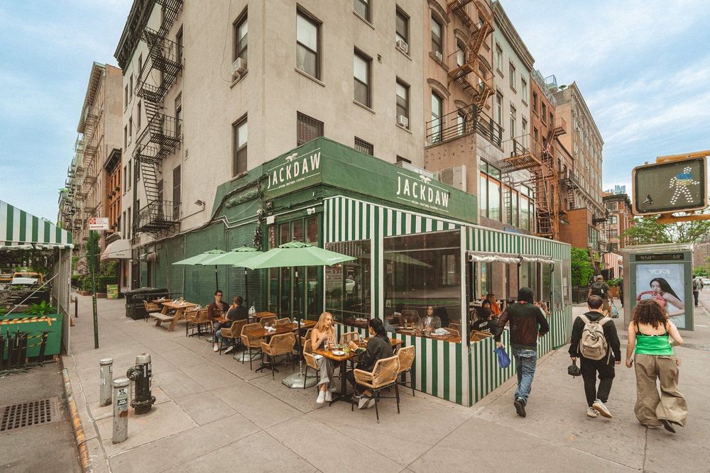 Jackdaw's East Village storefront